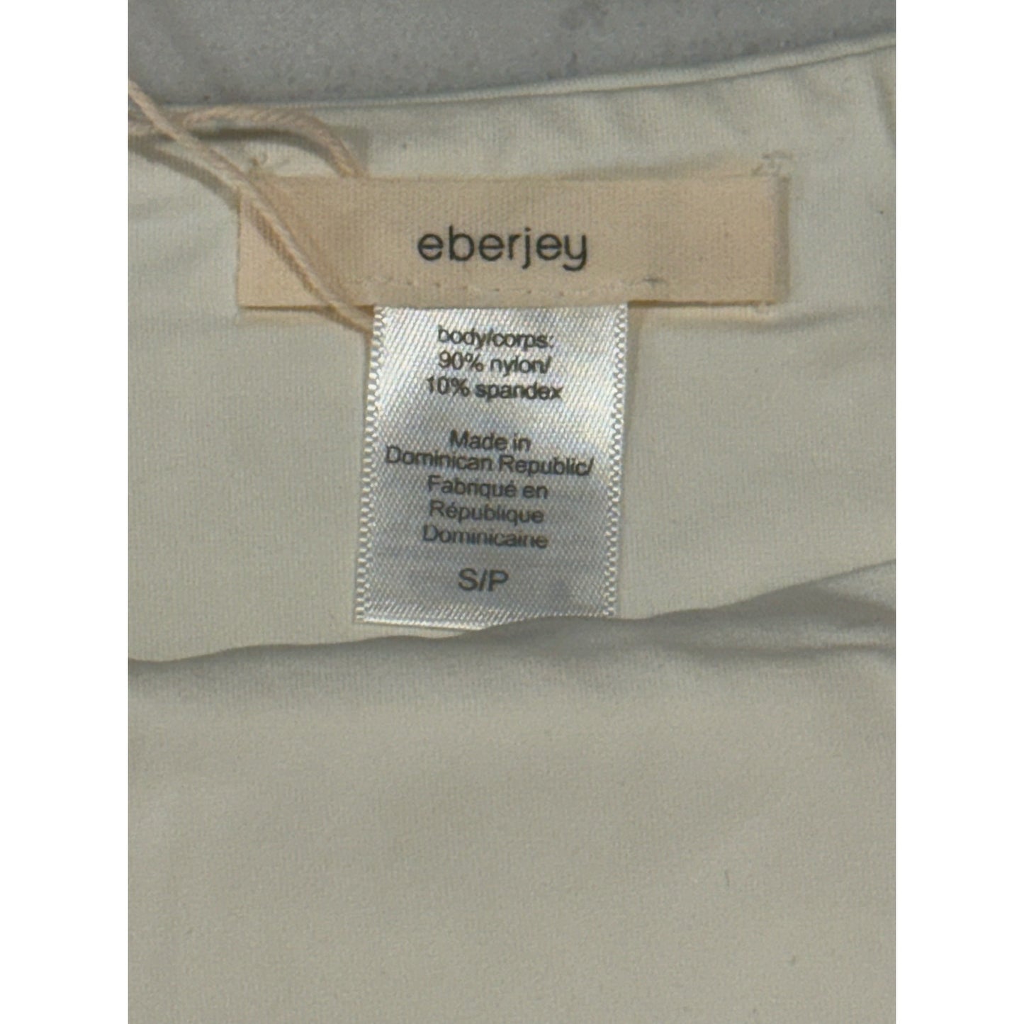 Eberjey So Solid Dree Bikini Bottom β ECRU β Size Small NWT