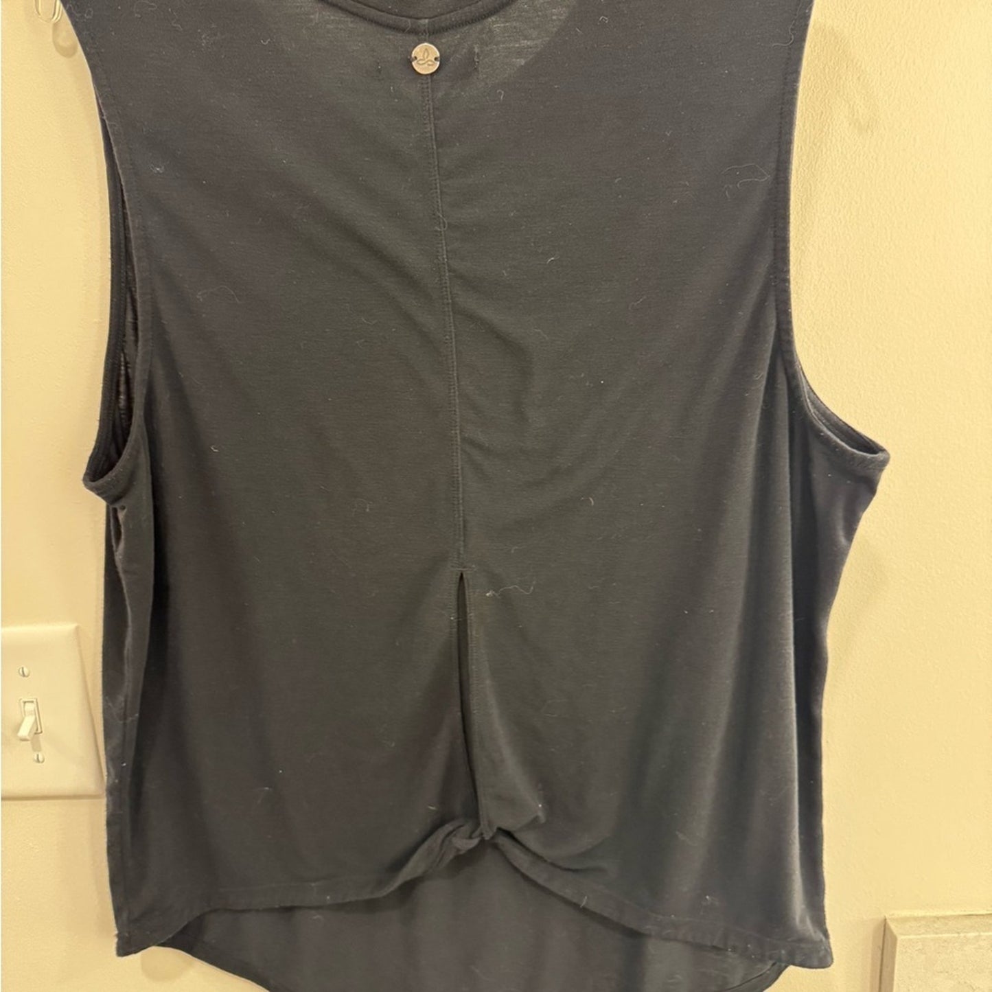 prAna Rogue Sleeveless Tank | Black | Size XL