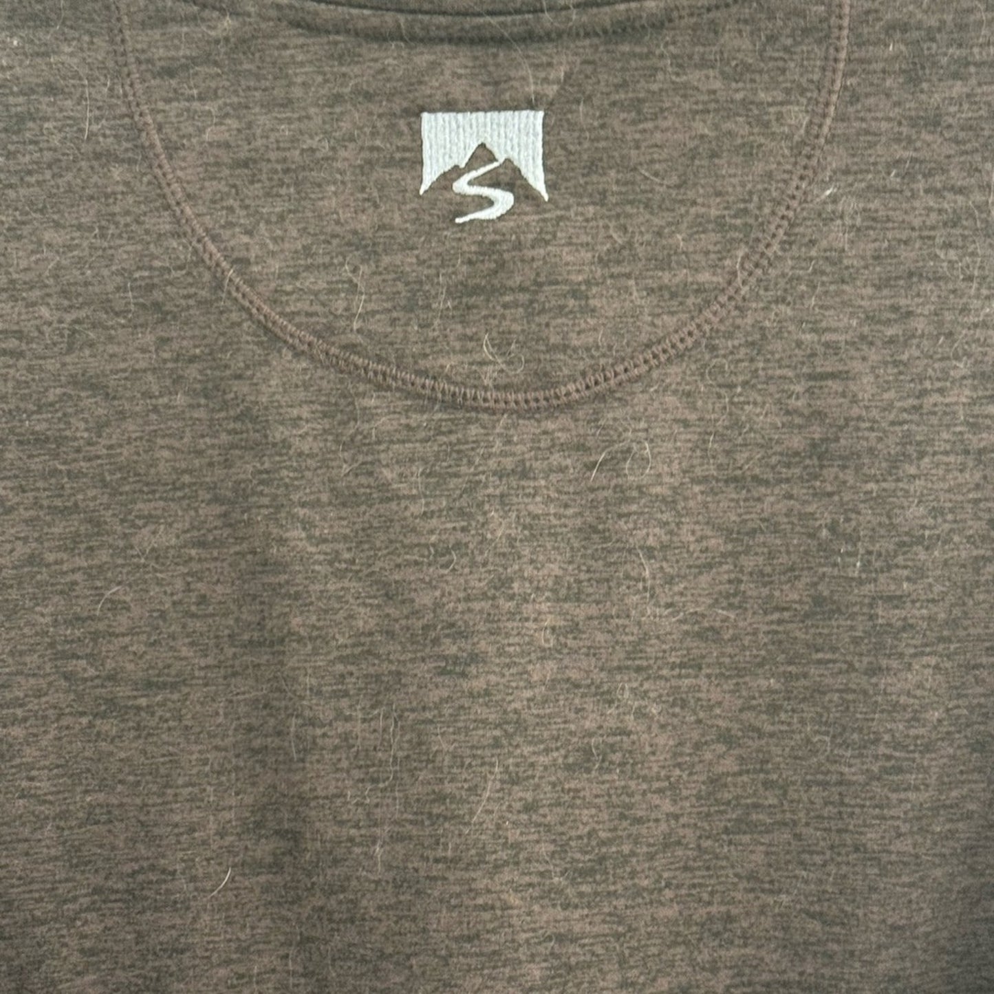 Storm Creek Sidekick Crew Long Sleeve | Rosewood Color | Size Large