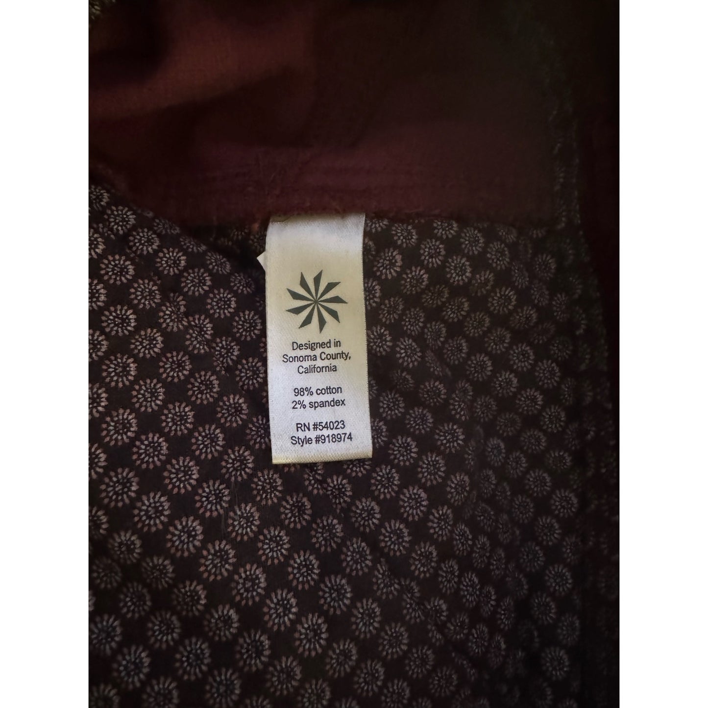 Athleta Roseville Skirt Cherrywood Corduroy Size 12 Stretch Mini Skirt Pockets