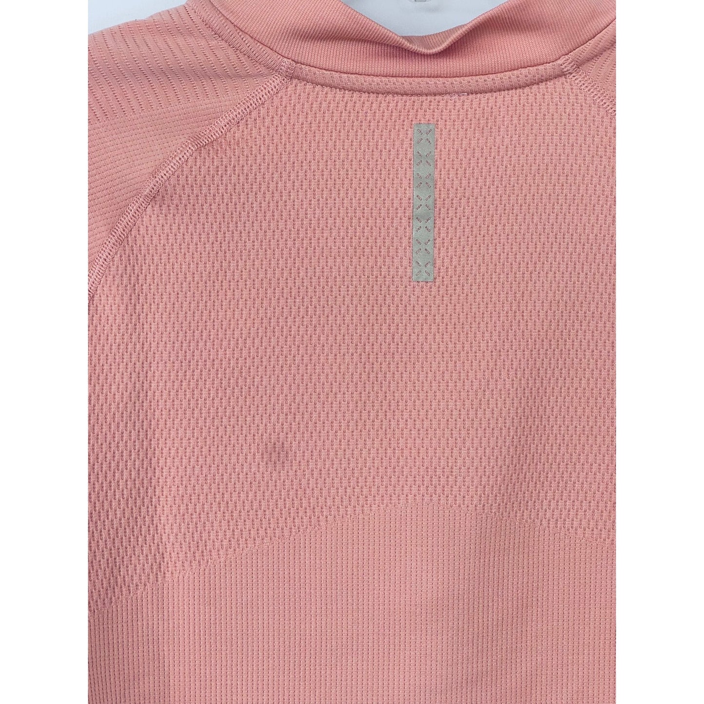 Rhone Breakaway Seamless 1/4 Zip Orange Haze NEW Size Large