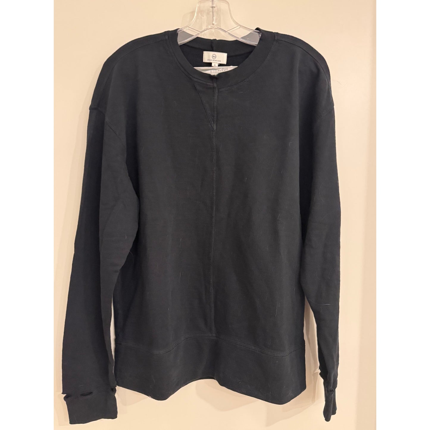 AG Adriano Goldschmied Men’s Crewneck Sweatshirt – Navy | Size Medium