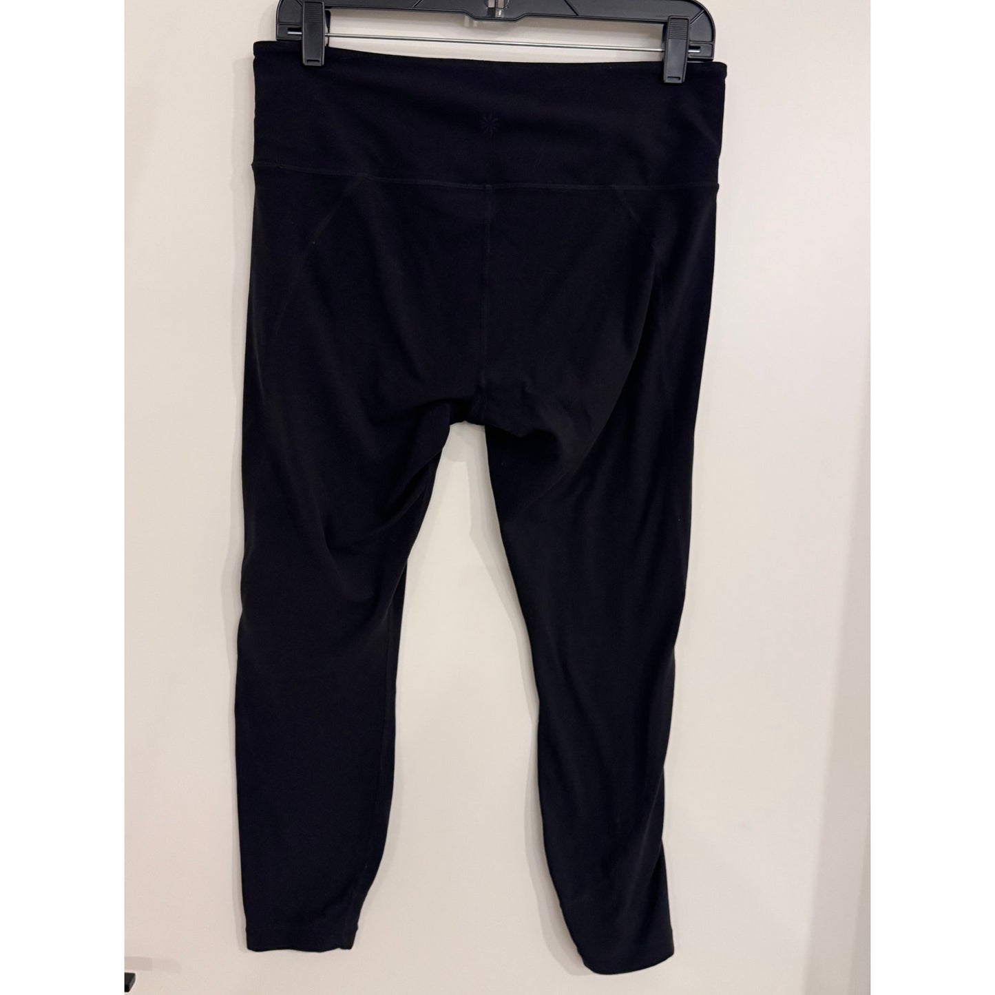Athleta Salutation 7/8 Leggings | Black | Size Large | Excellent Condition