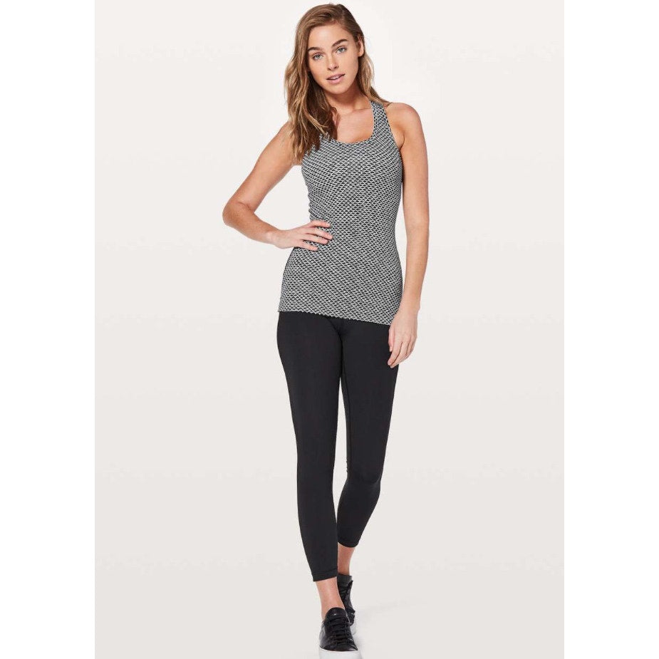 Lululemon Cool Racerback II *Nulu – Monochromic Black