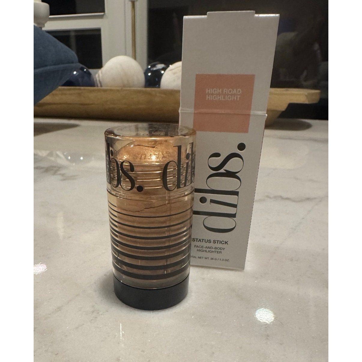 dibs. Beauty Status Stick High Road Highlight Face & Body Glow Stick NEW