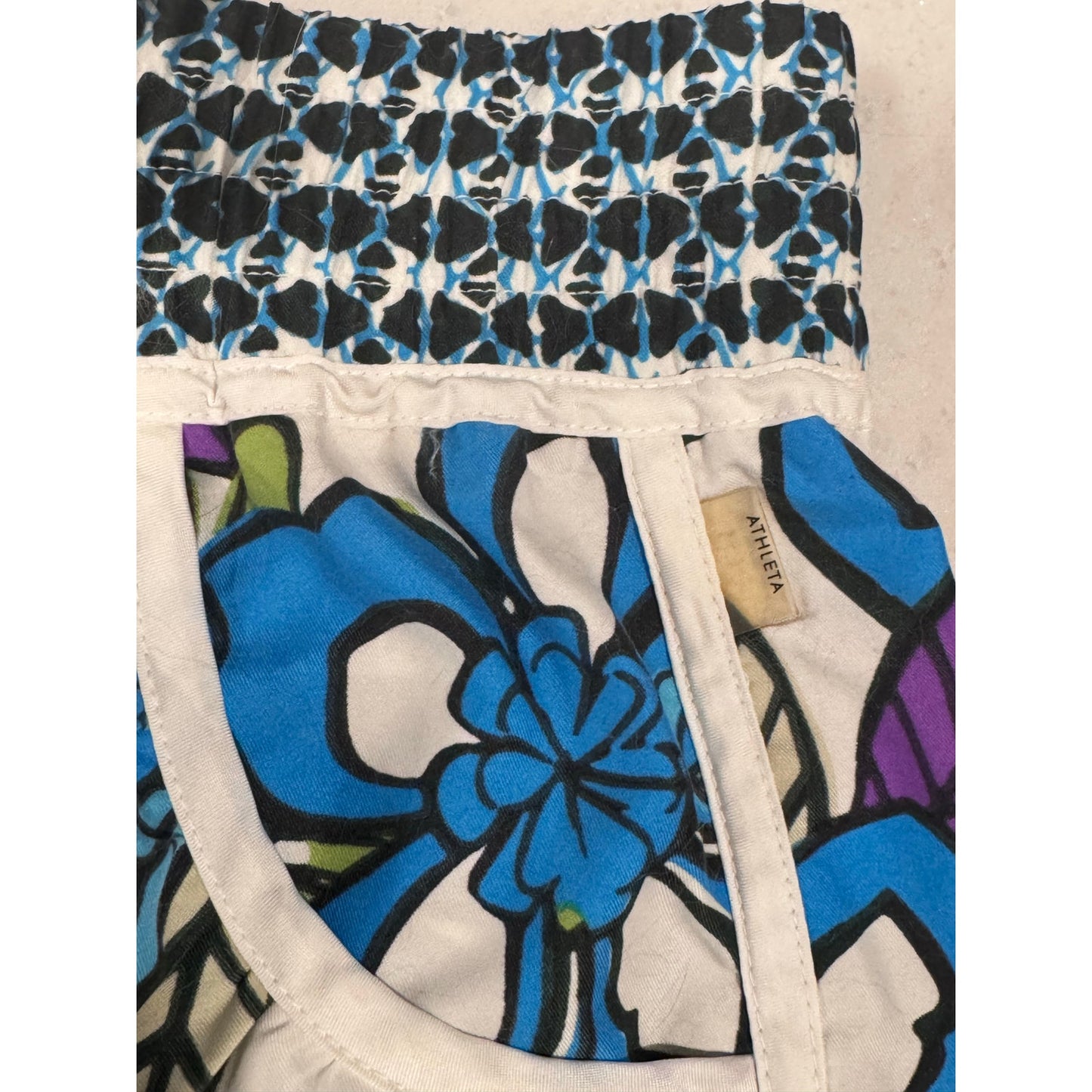 Athleta Women’s Floral Print Boogie Board Swim Skirt | Size Large