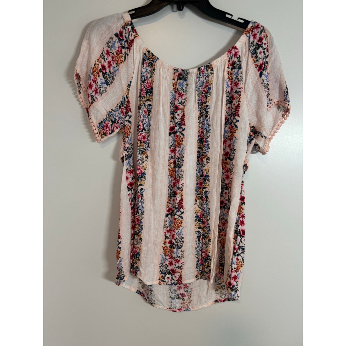 Bobeau Petite Medium Floral Boho Top NEW