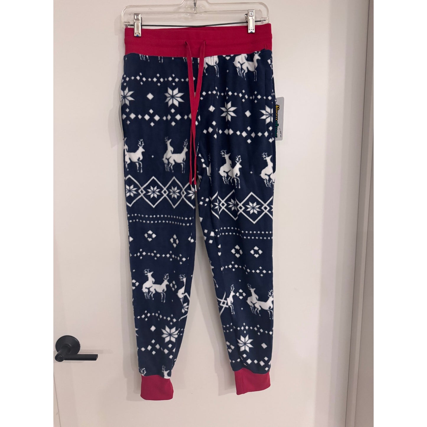 Tipsy Elves Reindeer Jogger Pants NEW Men’s XS Pajama Sweatpants