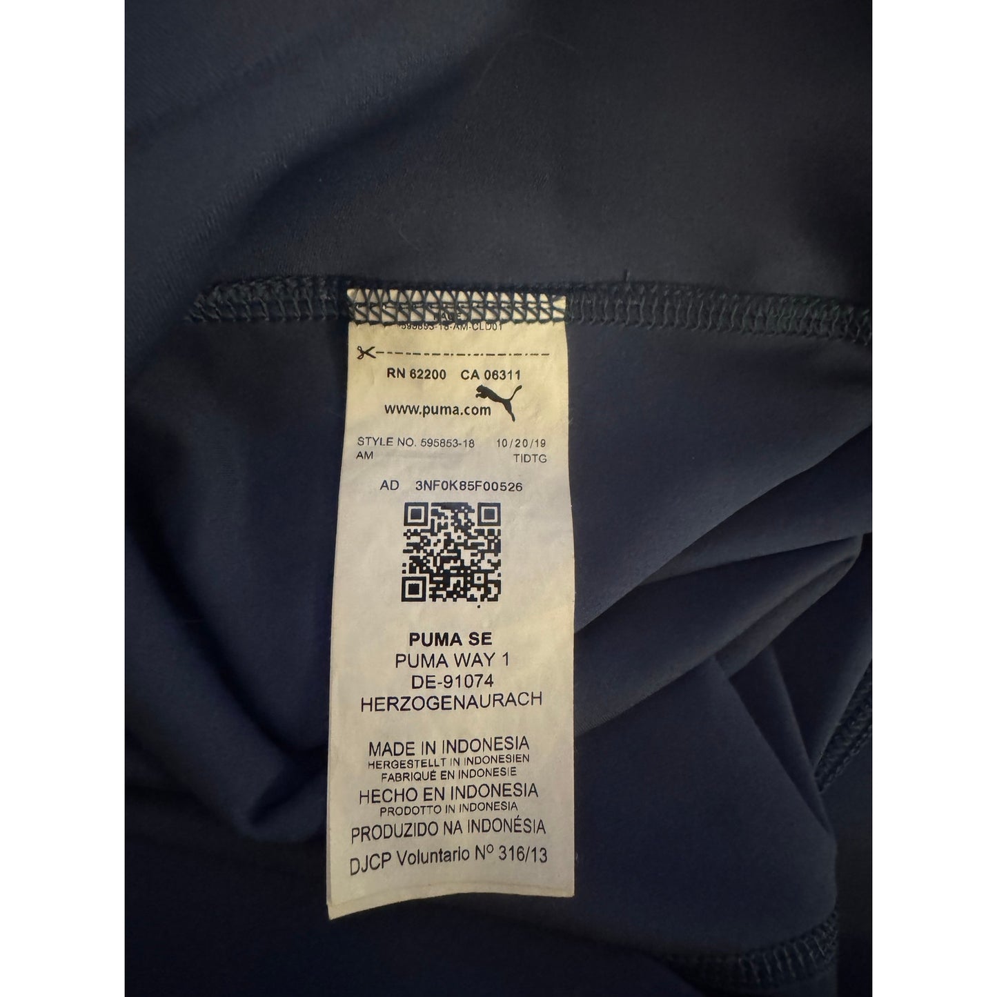 PUMA PWRSHAPE Golf Skort Navy Blue XL UPF 50 Moisture Wicking Stretch