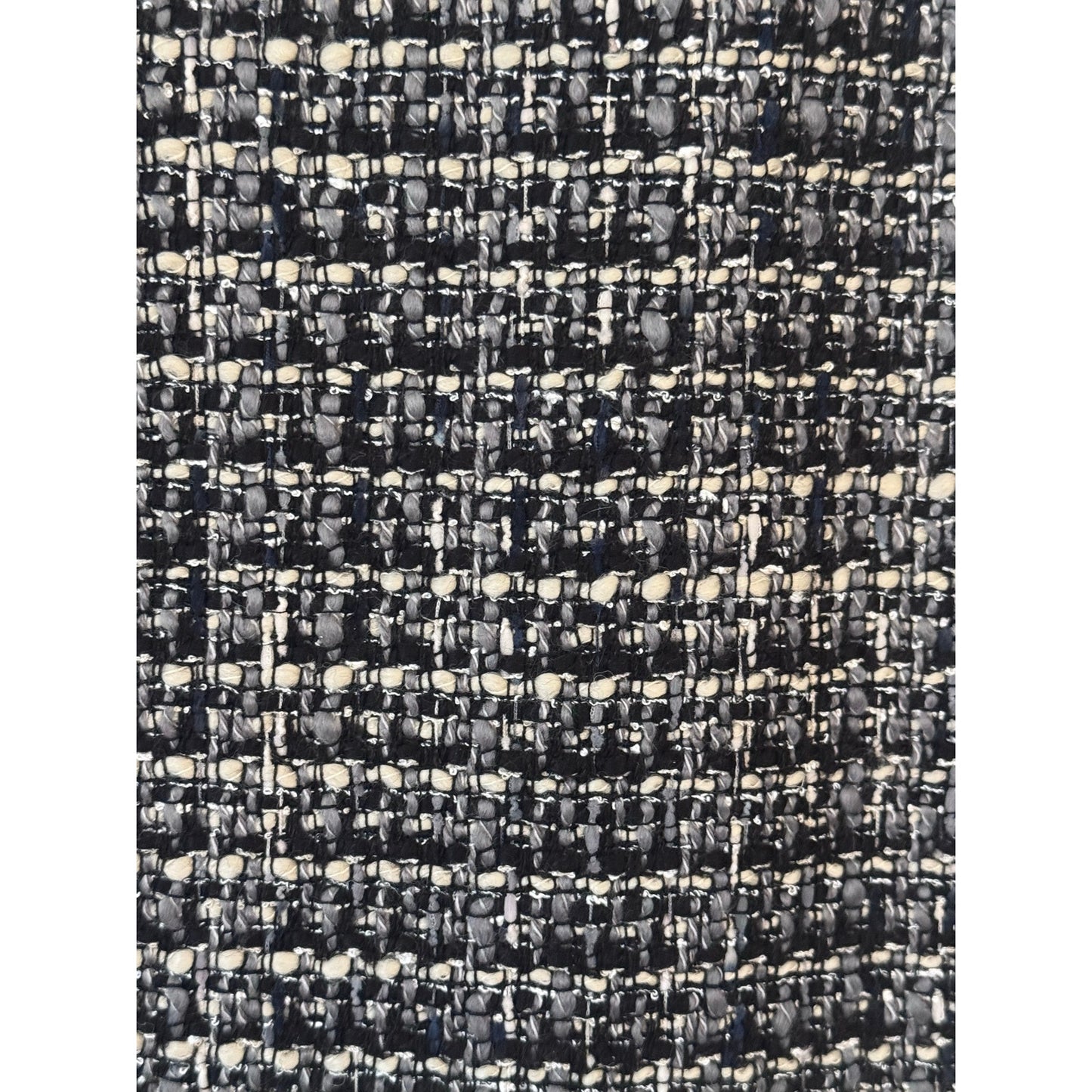 J.Crew No. 2 Pencil Skirt Tweed Black White Size 0 Work Classic