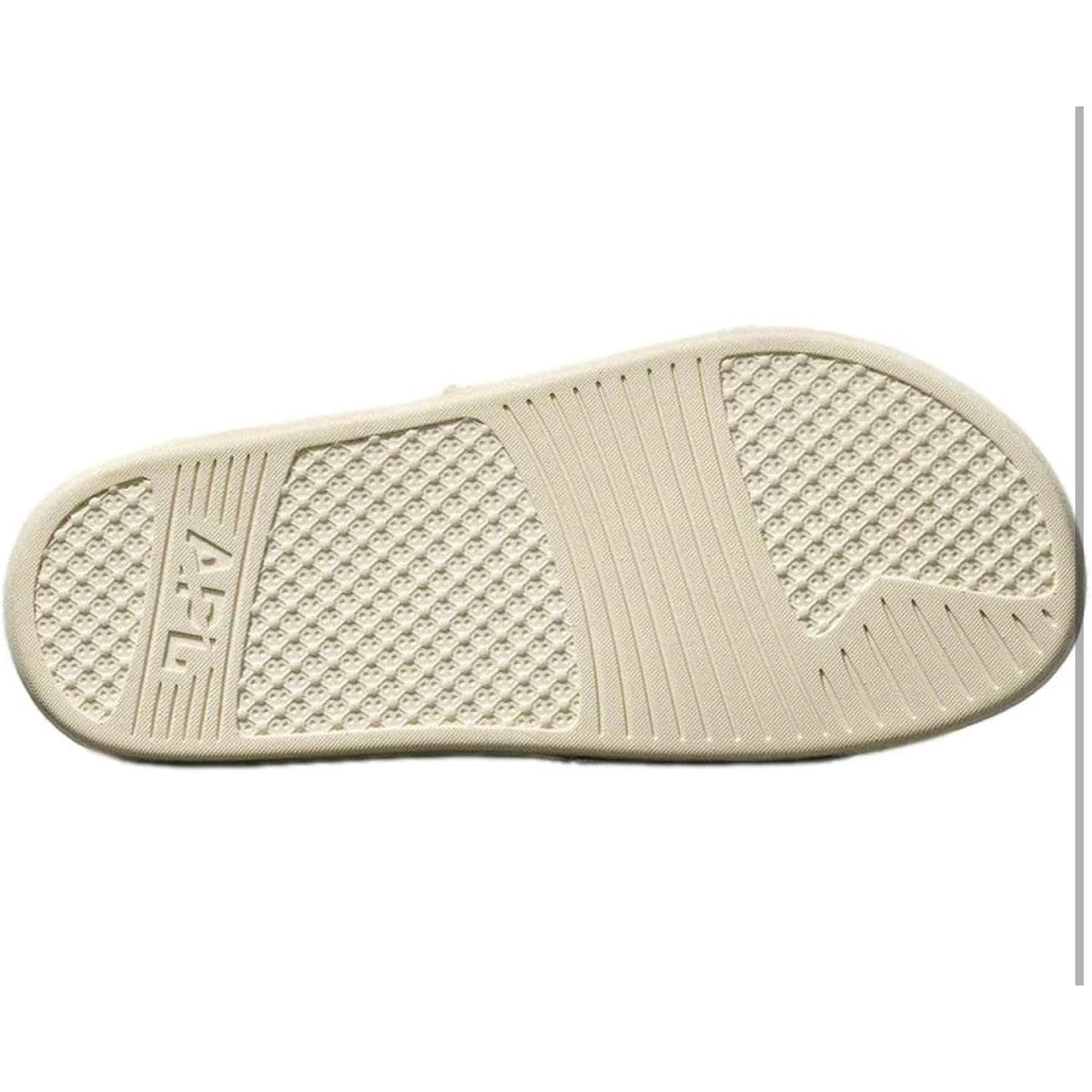 APL Women’s Big Logo Techloom Slide – Pristine/Heather Grey | Size 6 | NEW