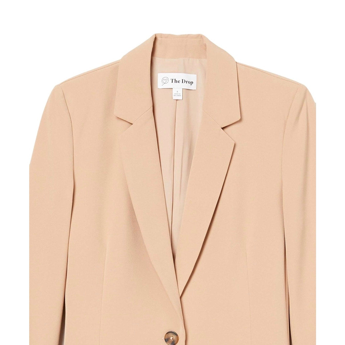 The Drop — Blake Long Blazer (Praline) — NEW — Size 3X