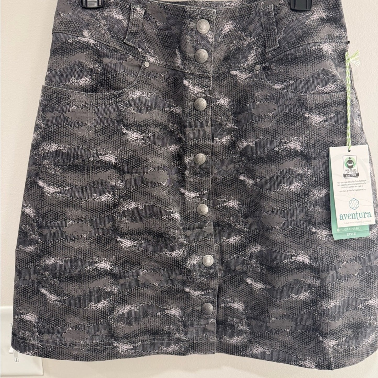 Aventura Clothing Women's Melia Skirt NWT | Gray | Size Medium