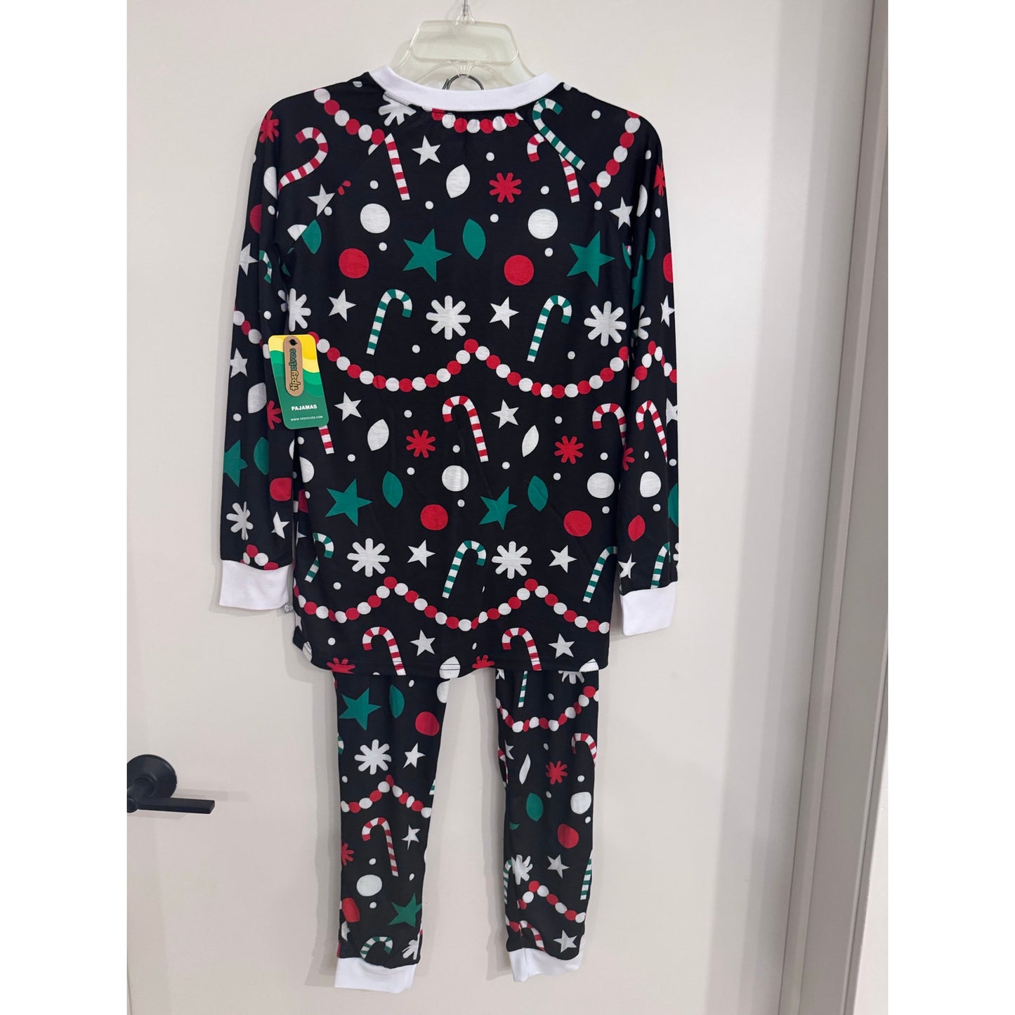 Tipsy Elves Christmas Goodies Pajama Set NEW XS Candy Cane Holiday Lounge Set
