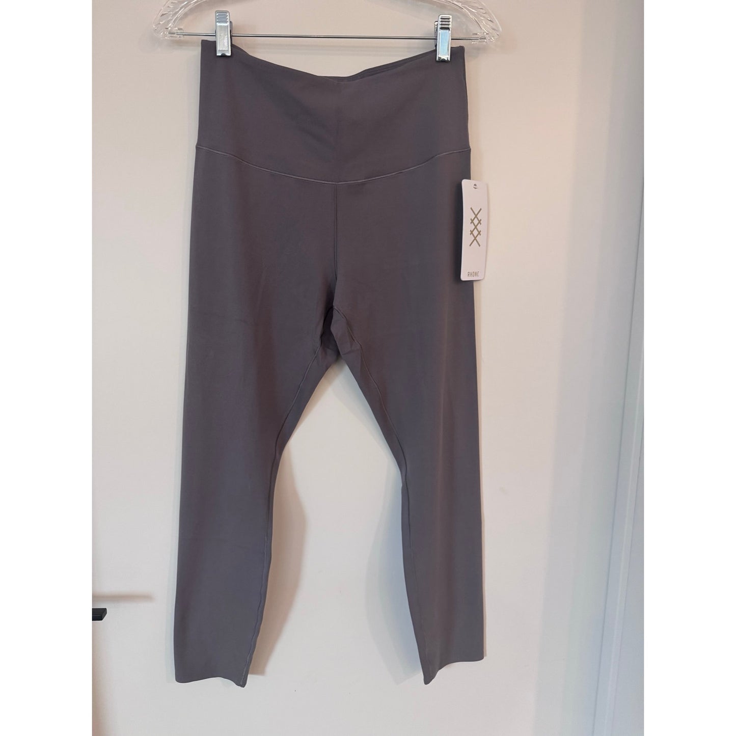 Rhone Revive 7/8 Leggings Gray Lilac Size Large High Rise NEW
