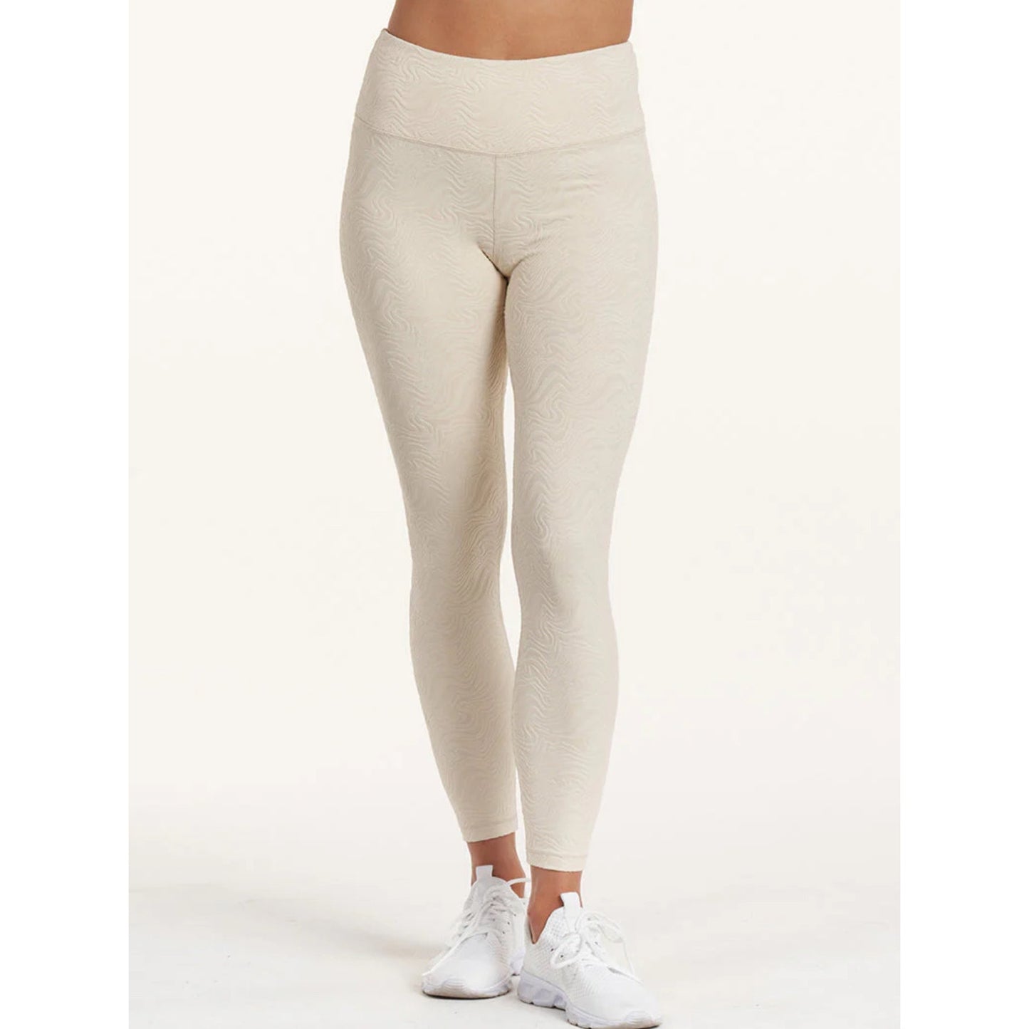 Ripple 7/8 Women's Legging Life Time Branded | Chalk | Medium NEW
