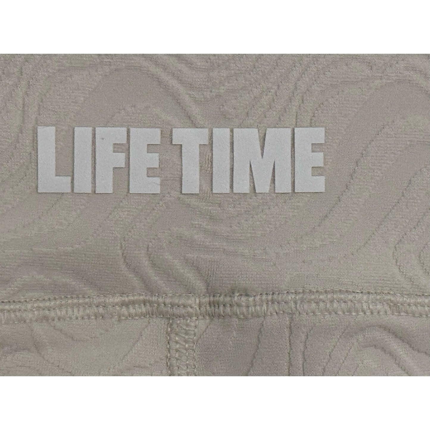 Women's Ripple 7/8 Legging Life Time Branded | Chalk | Large NWT