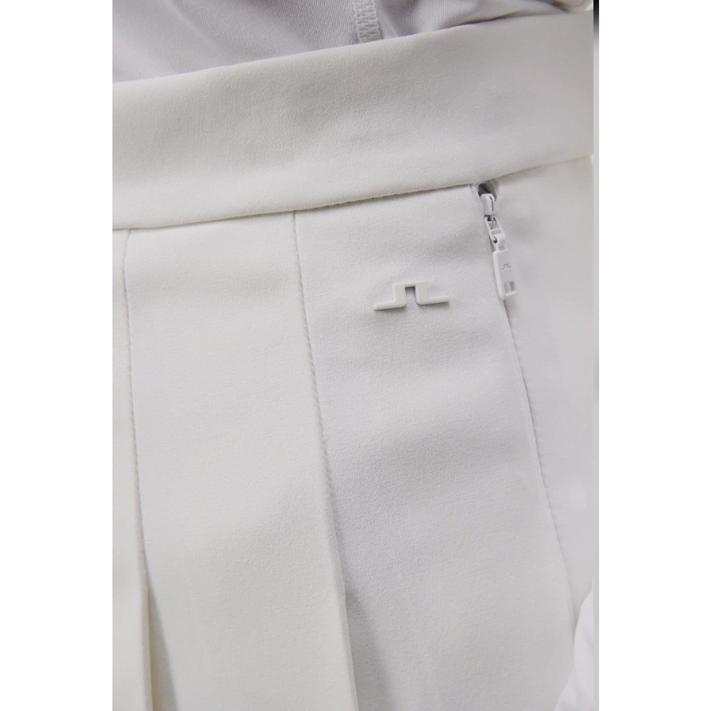 J.Lindeberg Adina Pleated Golf Skirt | Large | NEW White Includes Matching Shorts