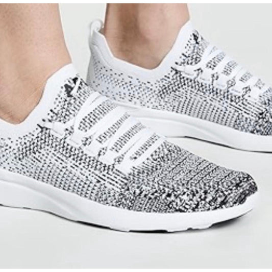 APL TechLoom Breeze Sneakers Women's 5.5 White Black Ombre NEW