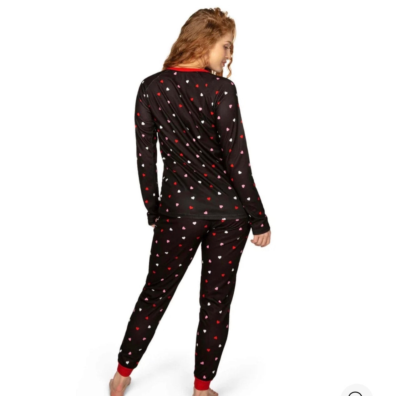 Tipsy Elves Crushing Hard Pajama Set NEW XS Heart Print Valentine Lounge Set