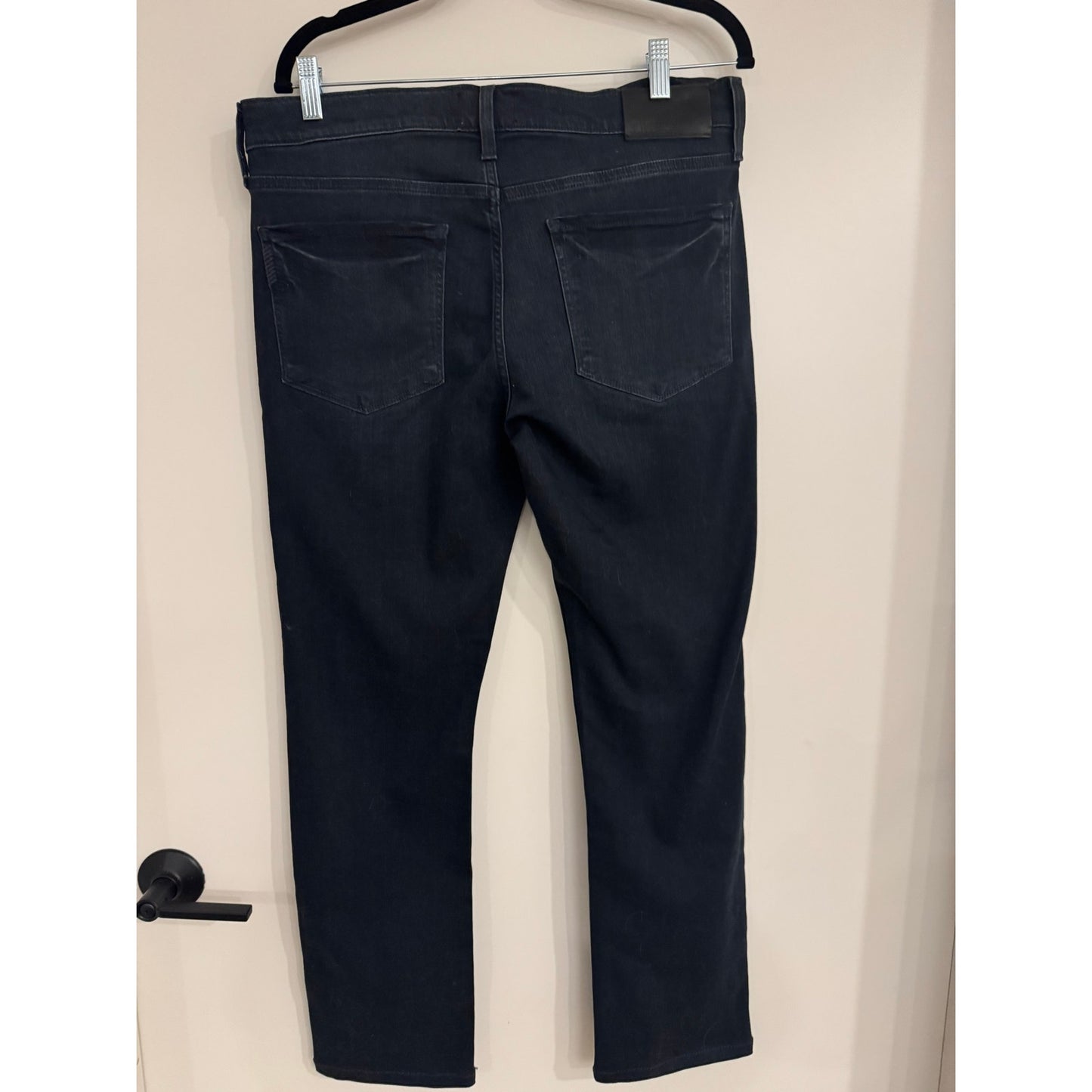 PAIGE Lennox Slim Straight Jeans Men's 32 Dark Wash Premium Denim 32x28