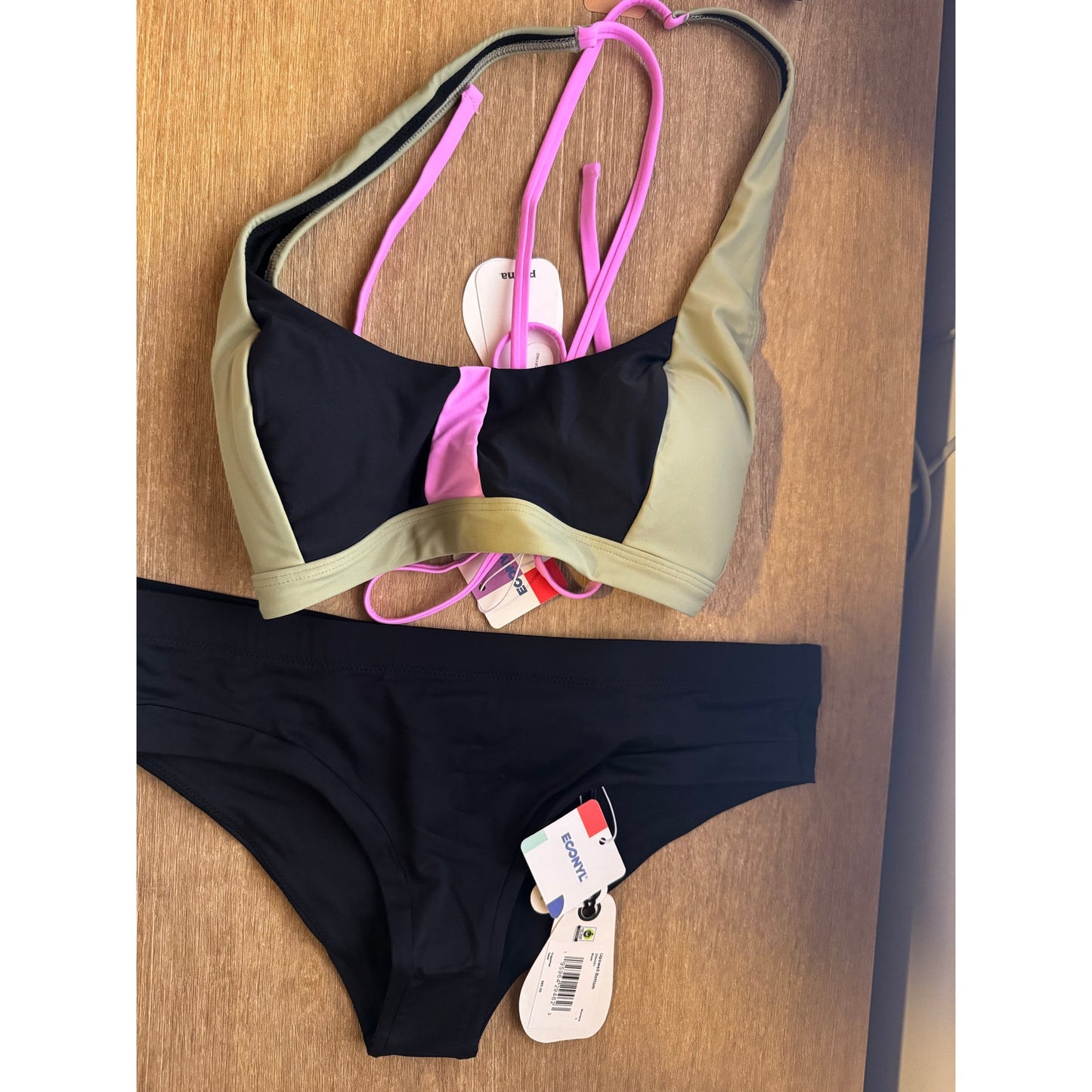 prAna Tulum Bikini Top + Upswell Bottom Set | Size Large NEW