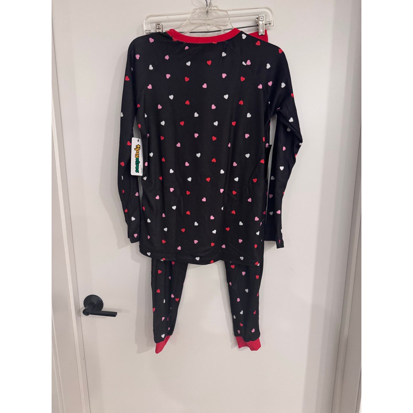 Tipsy Elves Crushing Hard Pajama Set NEW XS Heart Print Valentine Lounge Set