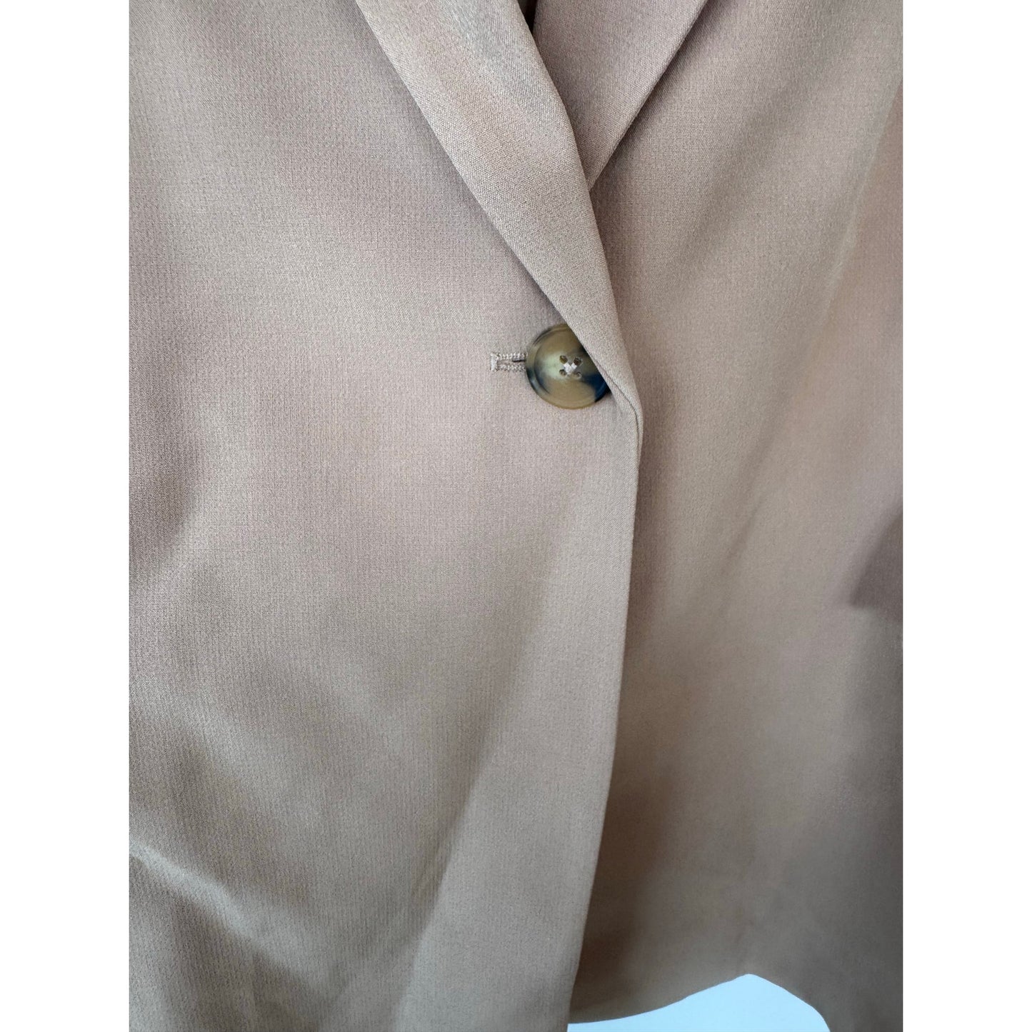 The Drop — Blake Long Blazer (Praline) — NEW — Size 3X