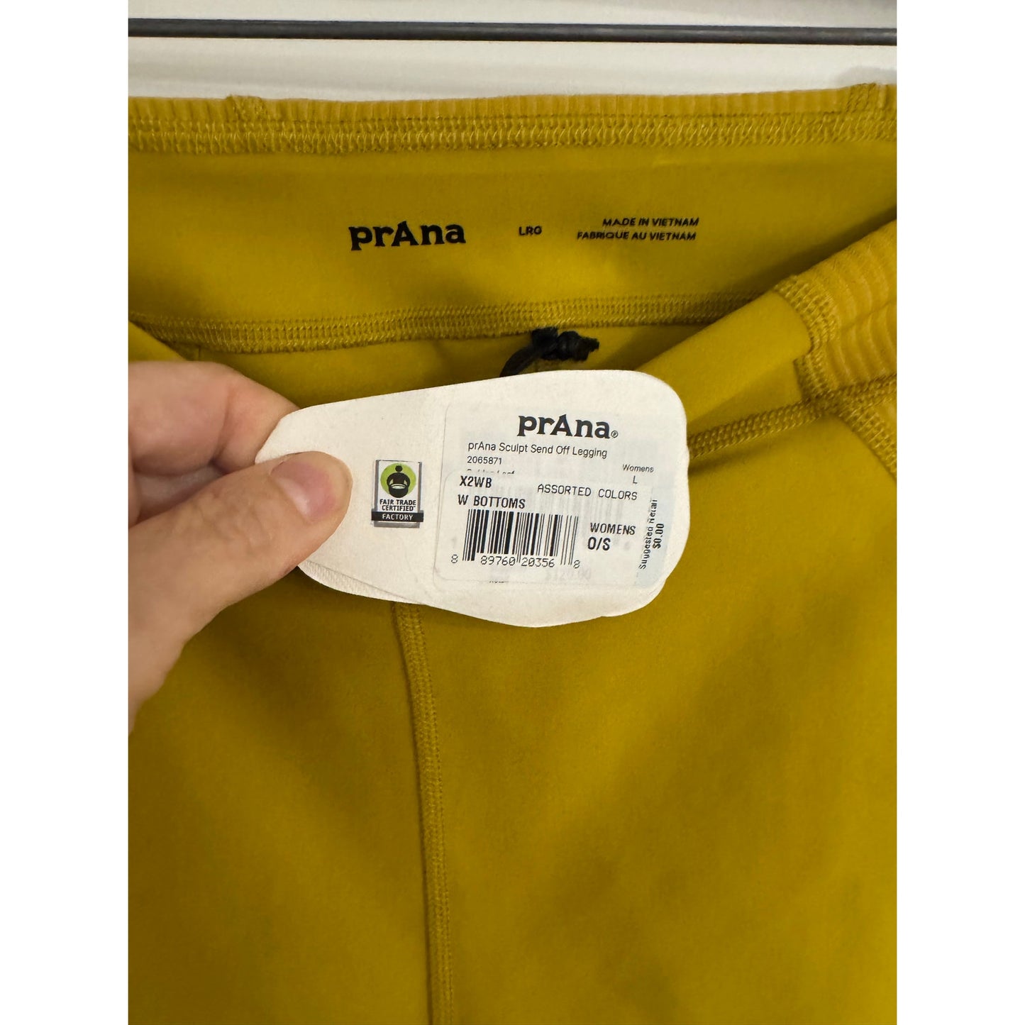 prAna Sculpt™ Send Off Legging in Golden Leaf | Size Large NWT