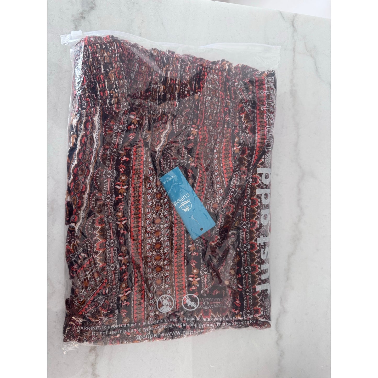 Cupshe Romantic Boho Flutter Sleeve Midi Dress (NWT) | Medium