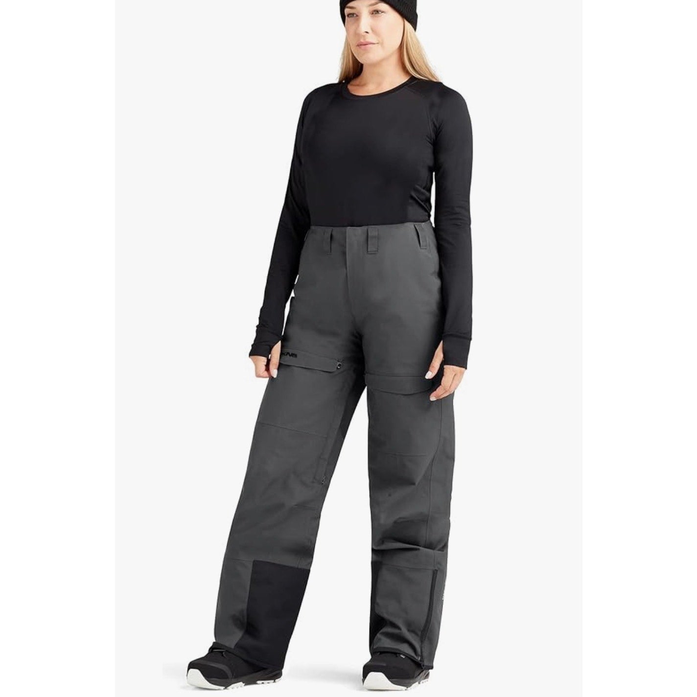 DAKINE Reach 20K 2L Snow Pants – Women’s Medium – NEW – Gray – RECCO