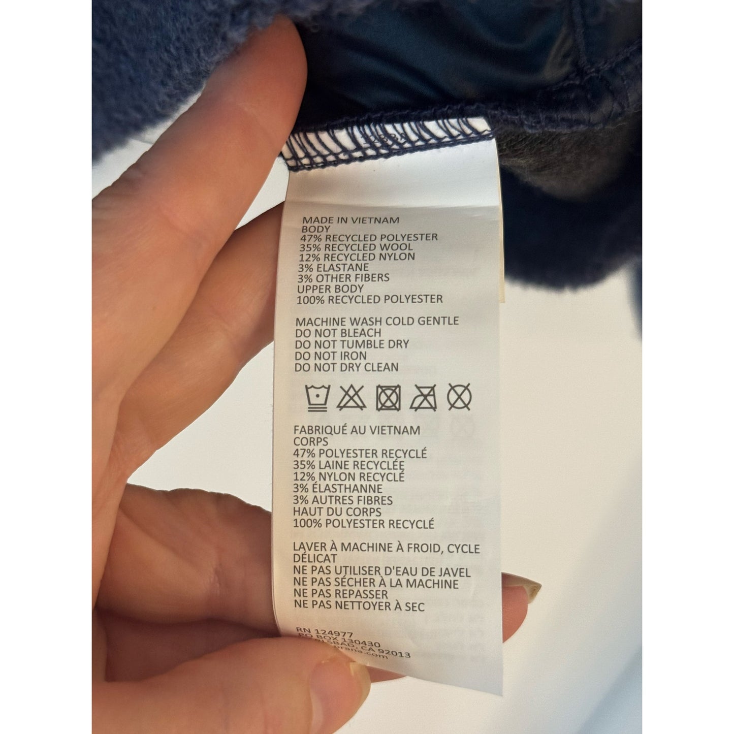 prAna IncrediWool Overshirt XL – Stormy Night Heather – NWT
