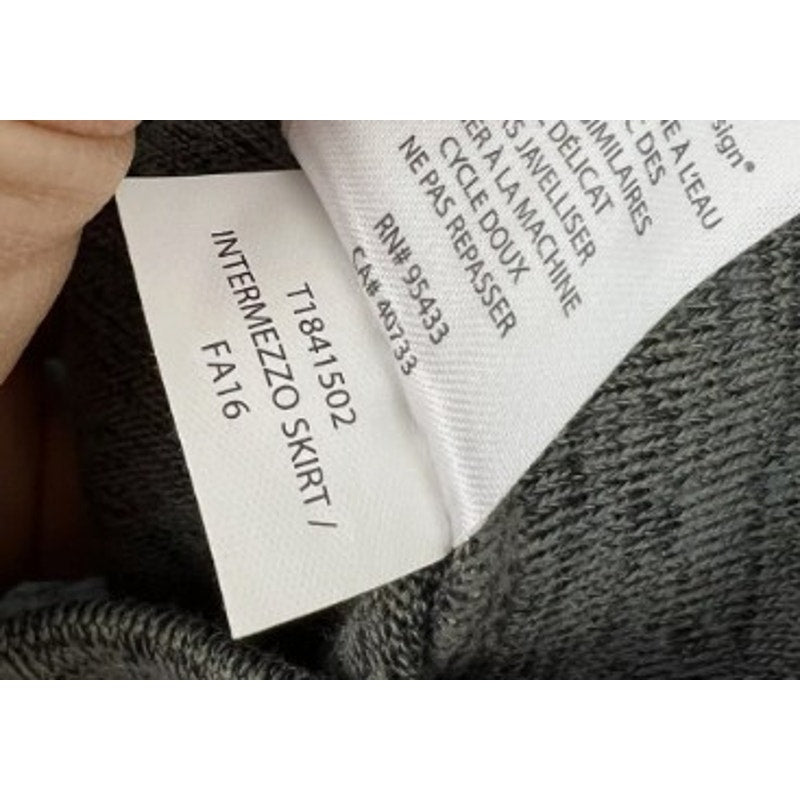 Toad & Co Intermezzo Skirt | Grey Blue | Size Medium