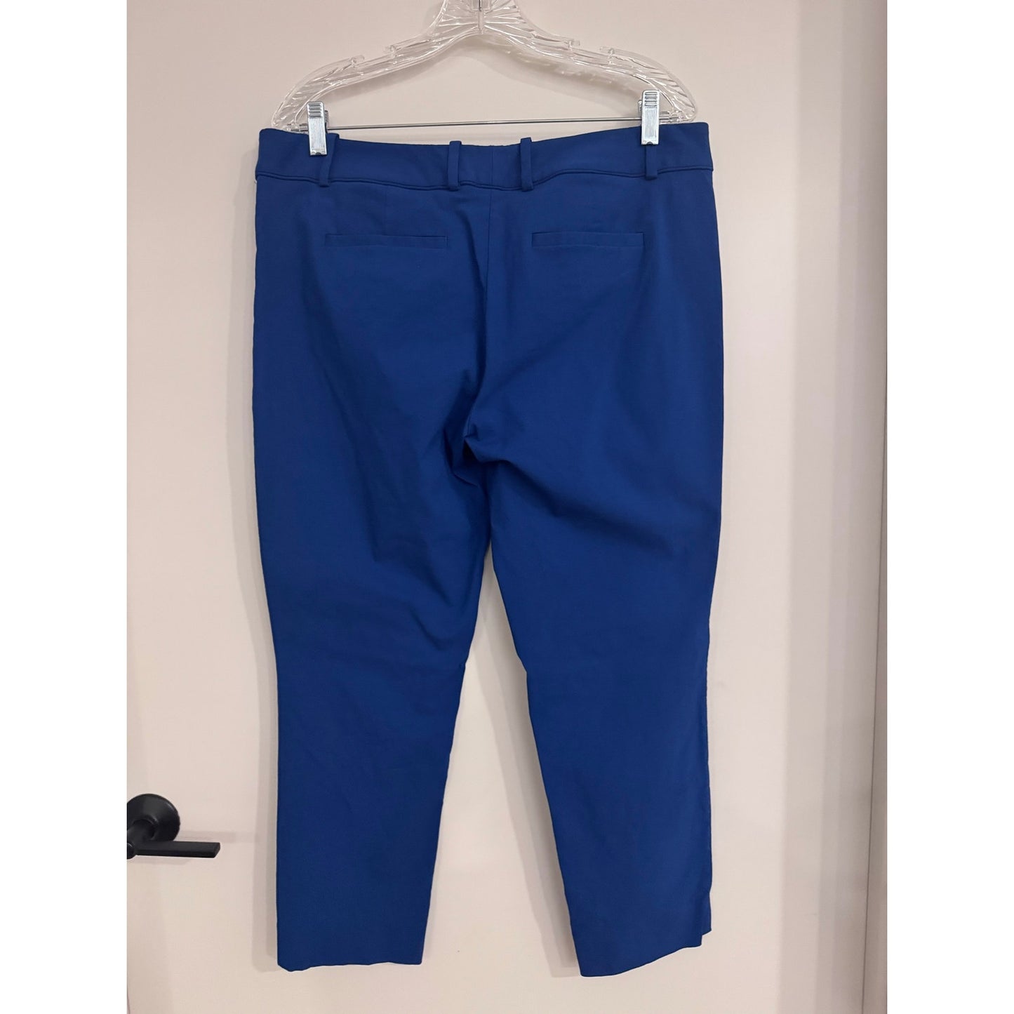 The Limited Exact Stretch Blue Ankle Pants Size 14 Work Career Stretch Slim