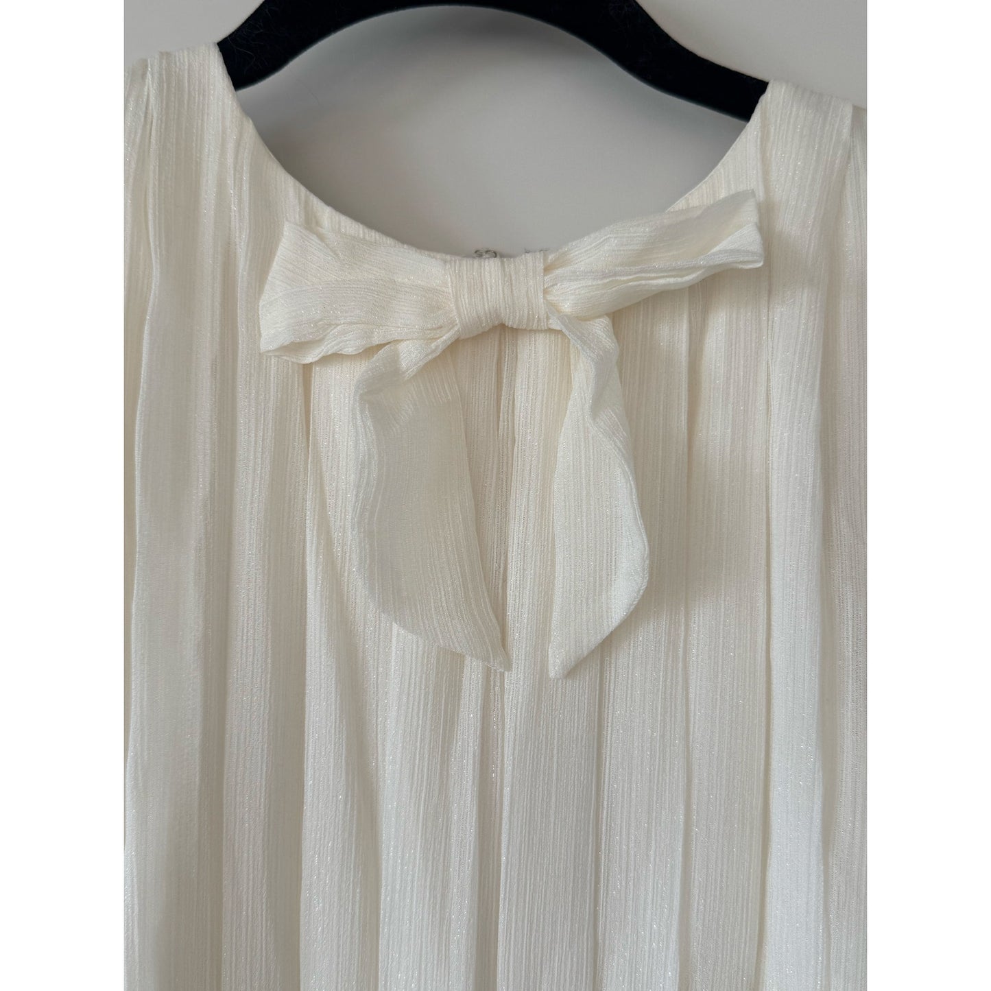 ModCloth “The Pleat-est Things” Mini Dress – Ivory | Size Medium | NEW