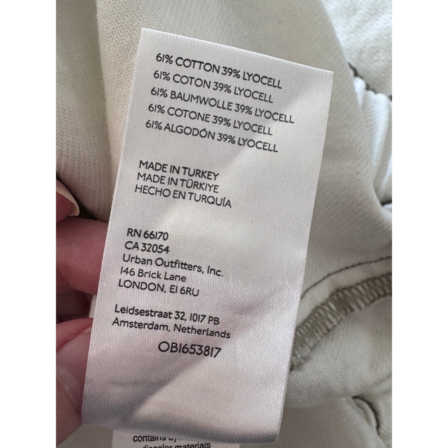 We The Free Pilcro Cropped Bomber Jacket White Asymmetrical Zip Medium NWOT