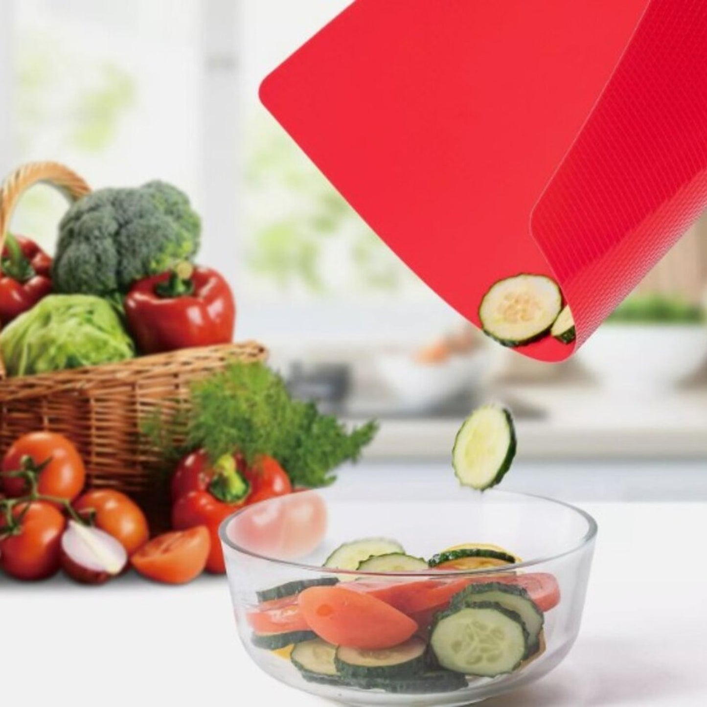 Clad Craft 5-Piece Flexible Cutting Board Set – 15"x12" – NEW in Package