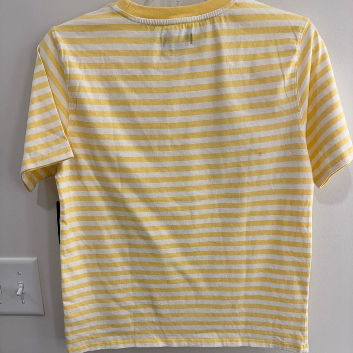 Nordstrom Yellow Cloud-White Stripe Shirt – Size XL (14/16) NWT