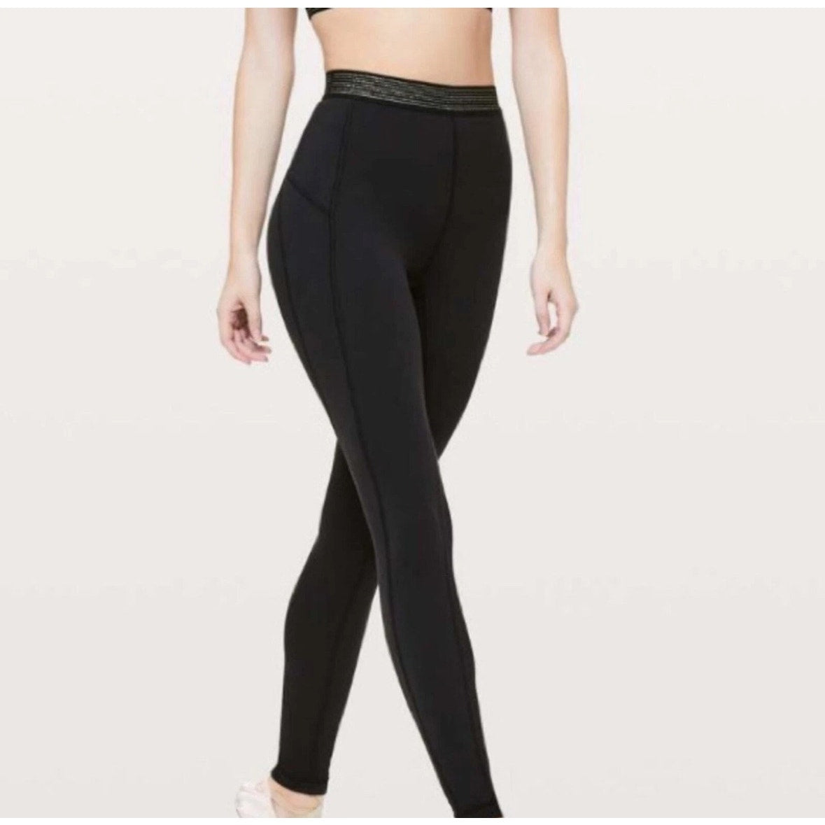 Lululemon Principal Dancer Golden Lining Tight – Size 12