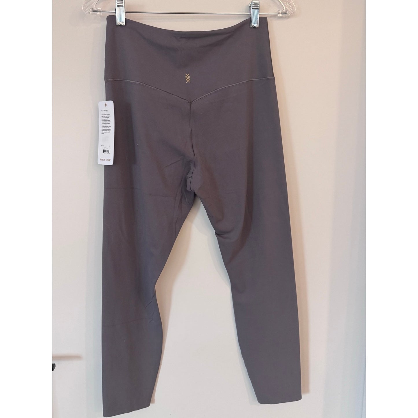 Rhone Revive 7/8 Leggings Gray Lilac Size Large High Rise NEW
