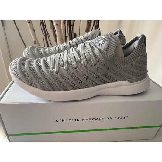 APL TechLoom Wave Sneakers Women's 5.5 Cement White NEW
