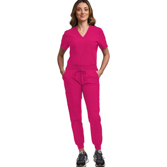 Niaahinn Scrub Suit Set Shirt+jogger– Hot Pink (Size Small) – NWT