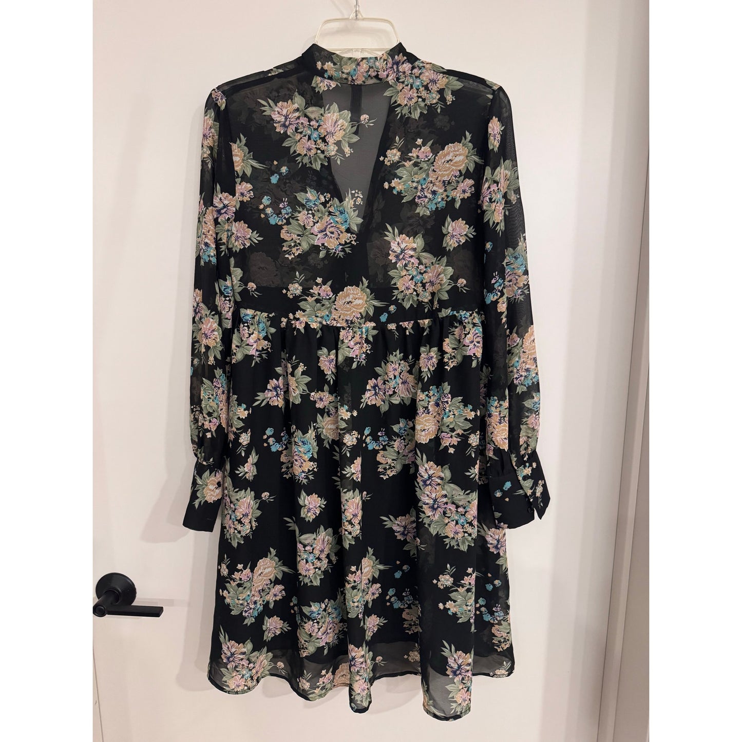 Banjara Floral Babydoll Mini Dress | Size Small