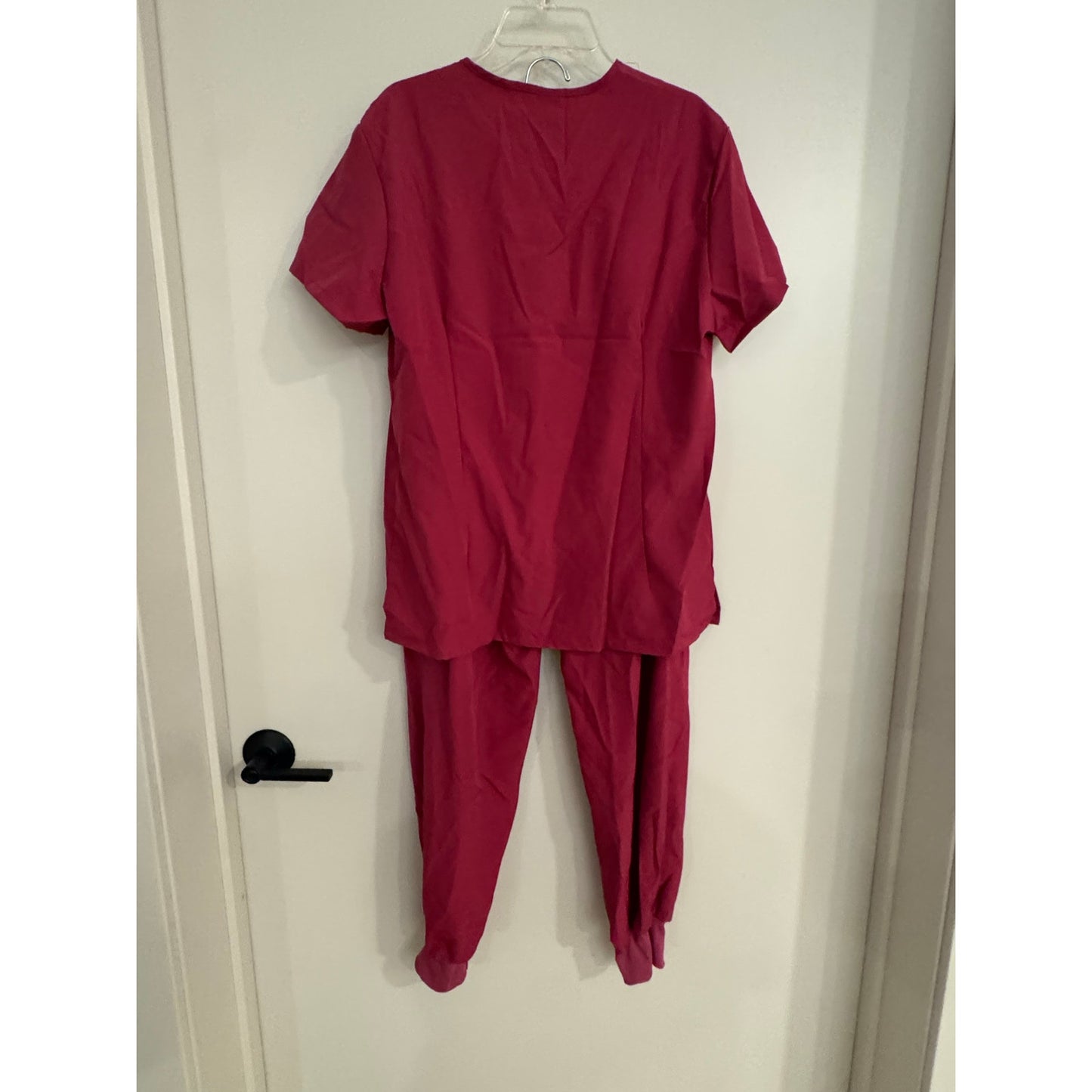 Niaahinn Scrub Suit Set Shirt+jogger– Hot Pink (Size Small) – NWT
