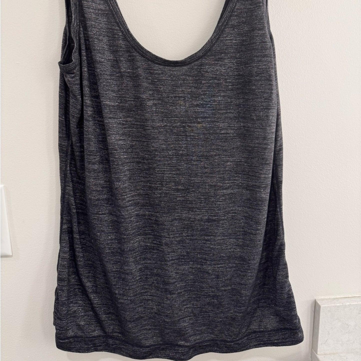 Athleta Tank Top | Black Pattern | Size Large