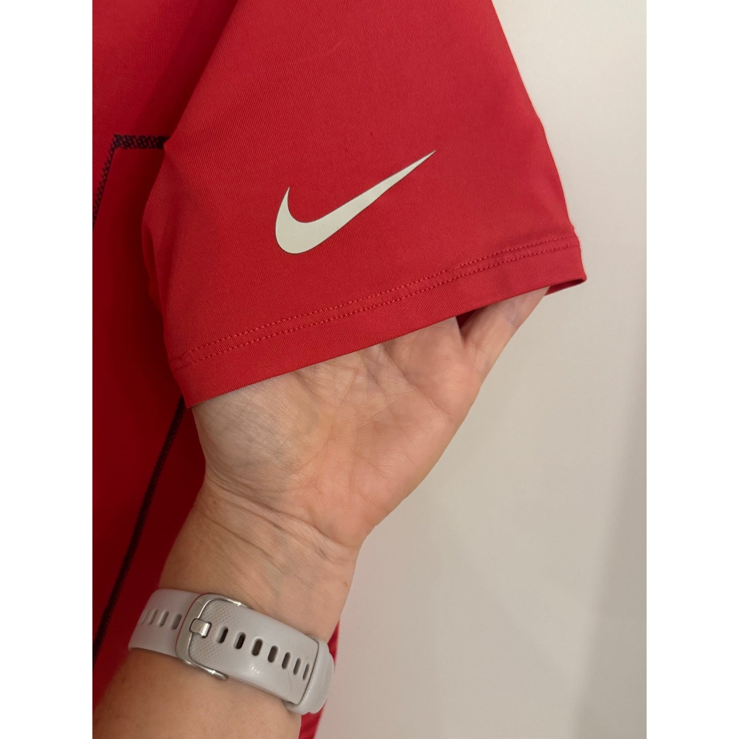 Nike Pro Red Dri-FIT Graphic Tee – Size Large
