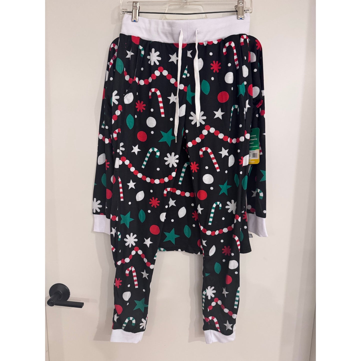 Tipsy Elves Christmas Goodies Pajama Set NEW XS Candy Cane Holiday Lounge Set
