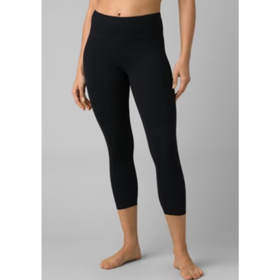PrAna Momento Capri Leggings – Black | Size XL