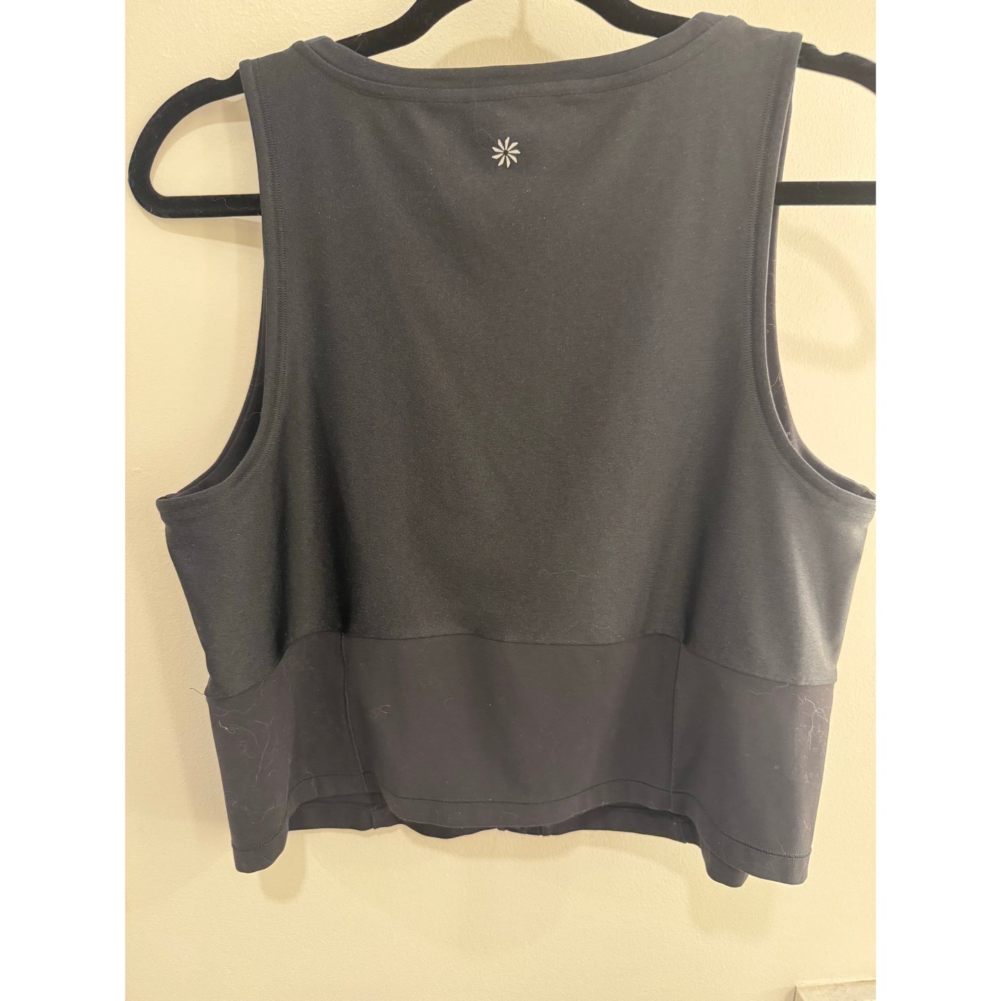 Athleta Crop Tank Women's Top - Black XL