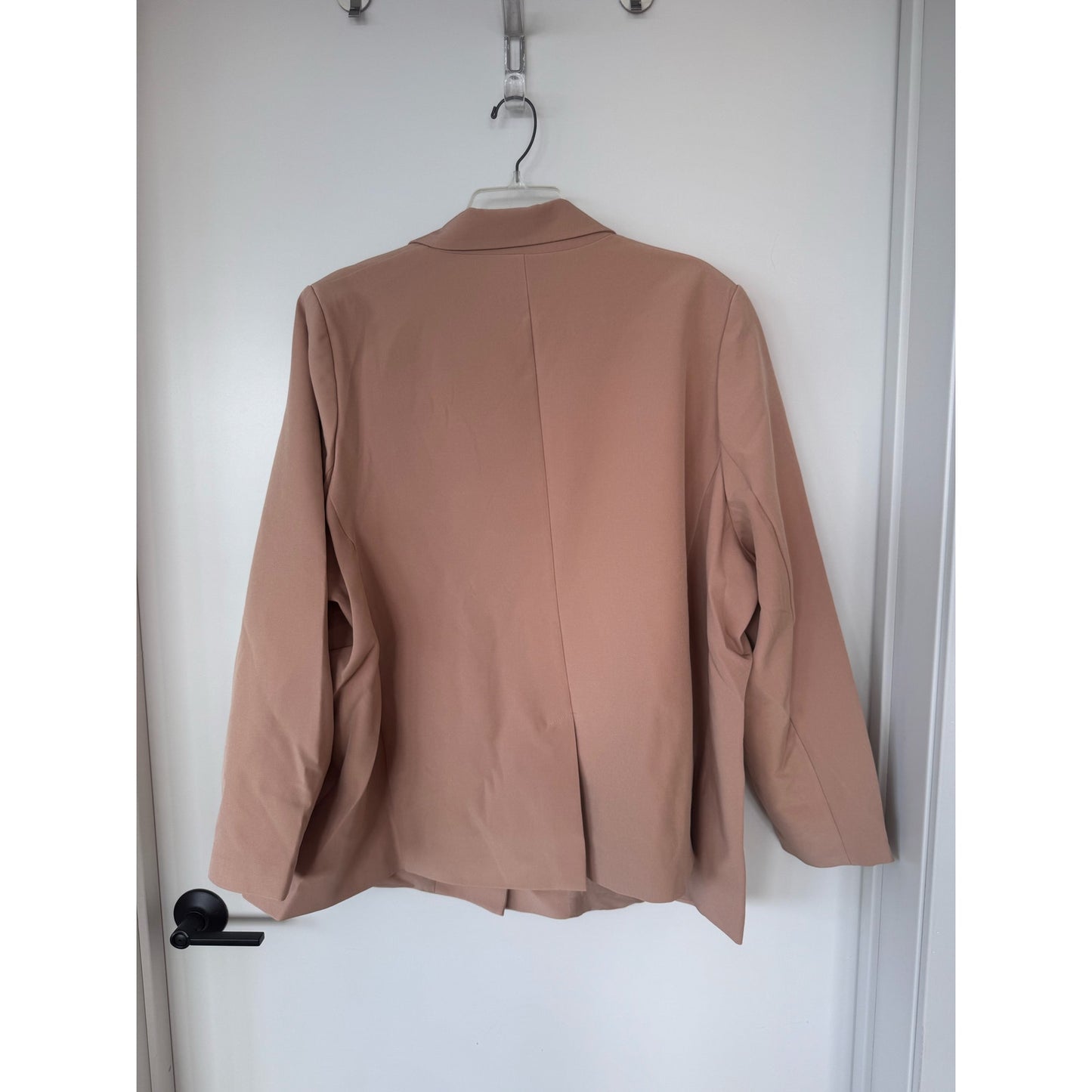 The Drop — Blake Long Blazer (Praline) — NEW — Size 3X